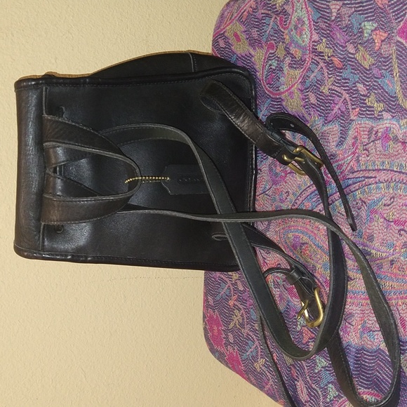 Vintage Coach Mini Daypack in classic black - Picture 2 of 9